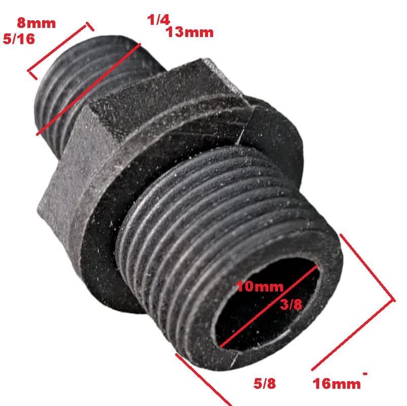 Conector HE 16-HE 13mm3