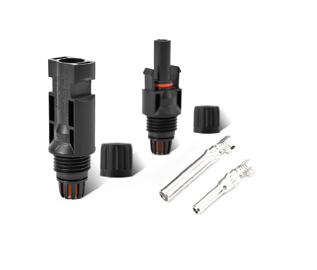 15 Conector Mc4  Simple (15 Macho Y 15 Hembra)2