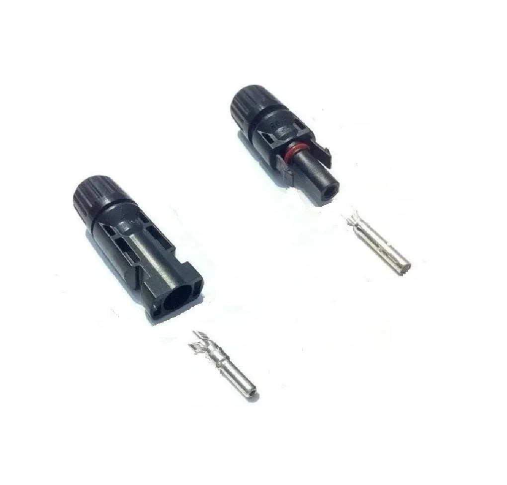 15 Conector Mc4  Simple (15 Macho Y 15 Hembra)4