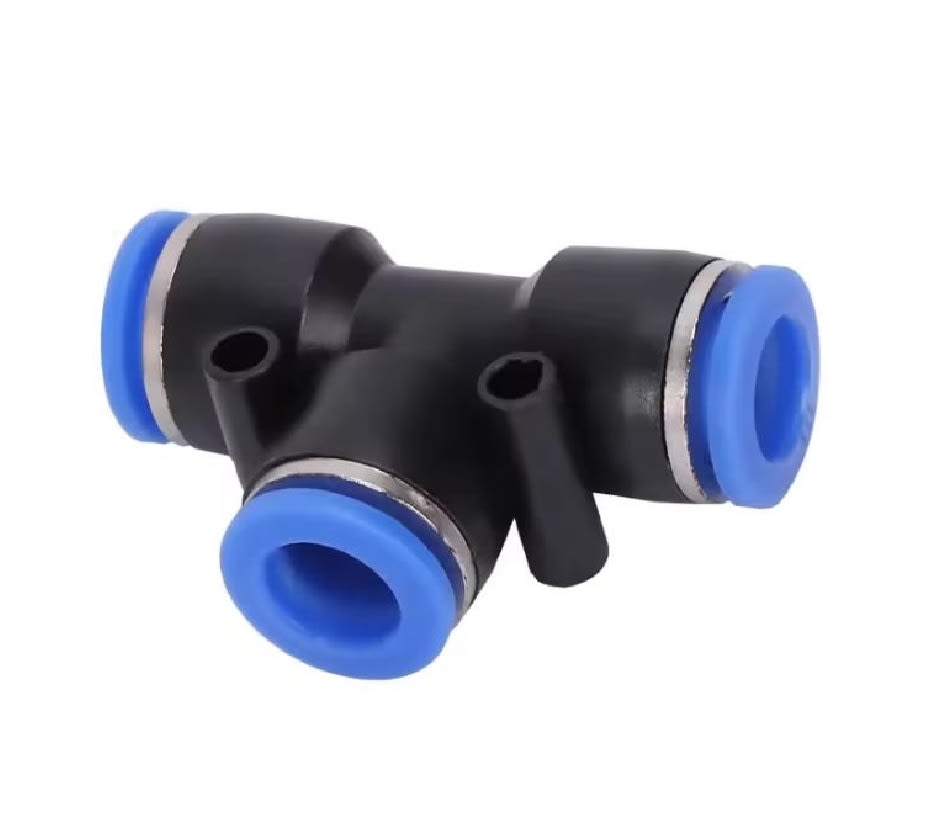 2 Conectores Neumáticos de Conexión Rápida PE-63