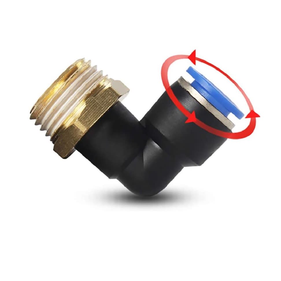 2 Conectores Neumáticos de Conexión Rápida PL6-014