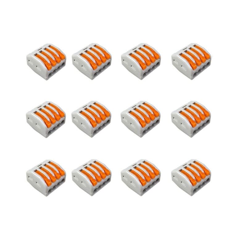 Conector De Cable 8 Pines PCT 218 Gris 12 Unid. 0