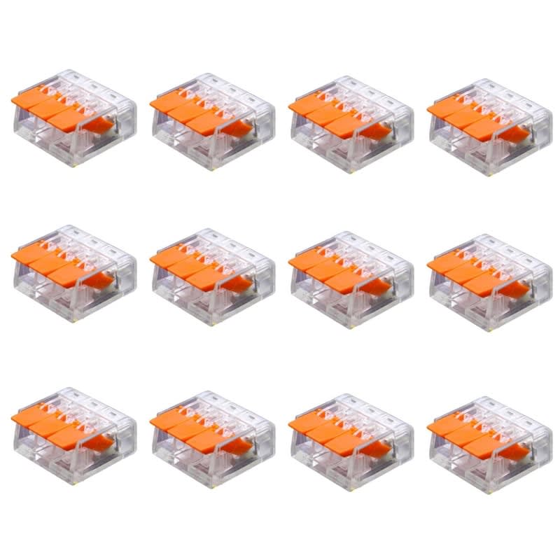 Conector de Cable 3 Pines PCT 413 Transparente 12 Unid. 0