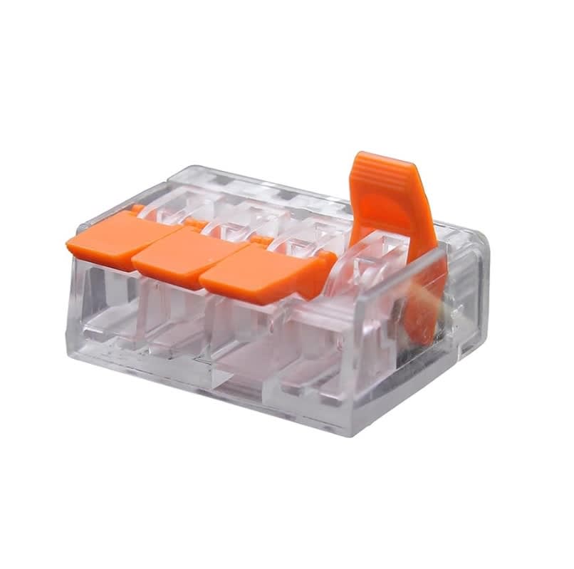 Conector de Cable 3 Pines PCT 414 Transparente2