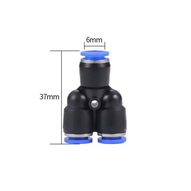 Conector Neumático de Conexión Rápida PY-62