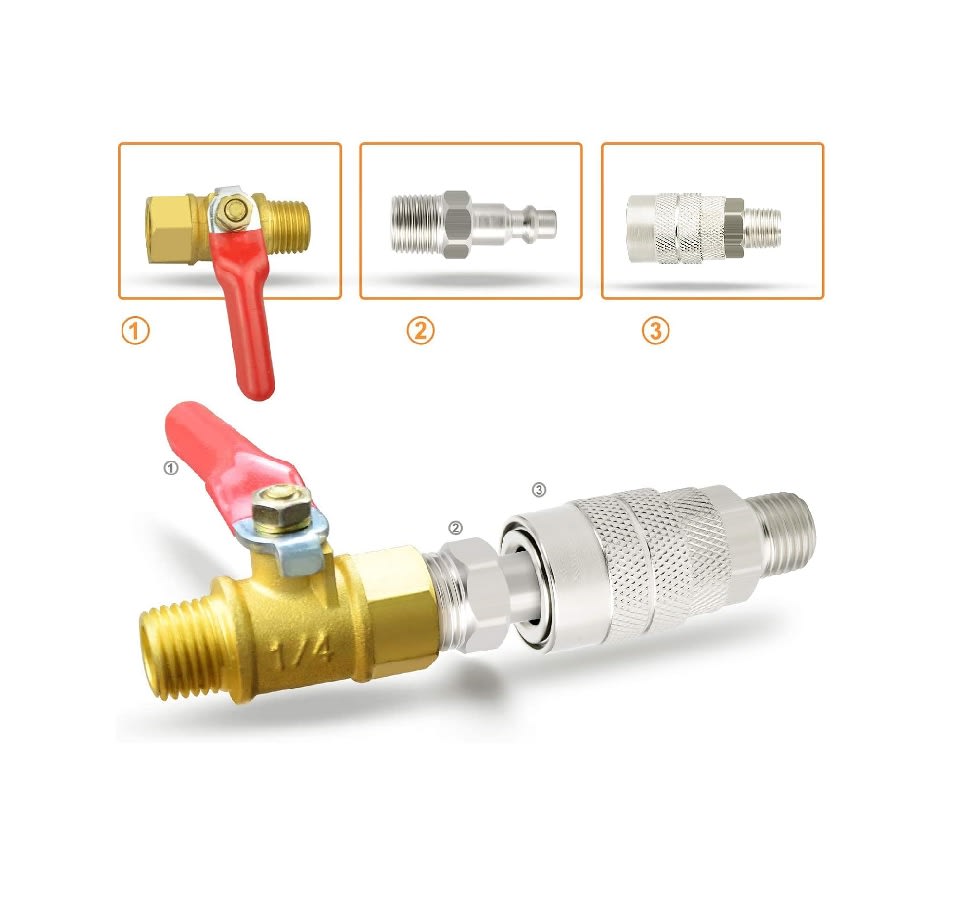 Conector Rápido Macho Nebulización M14mm P 1.55