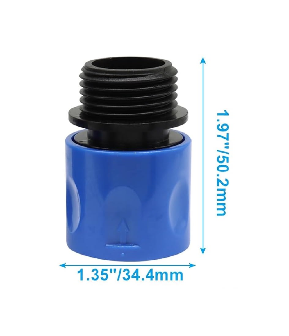 Conector Rápido Pistola Riego 3/4