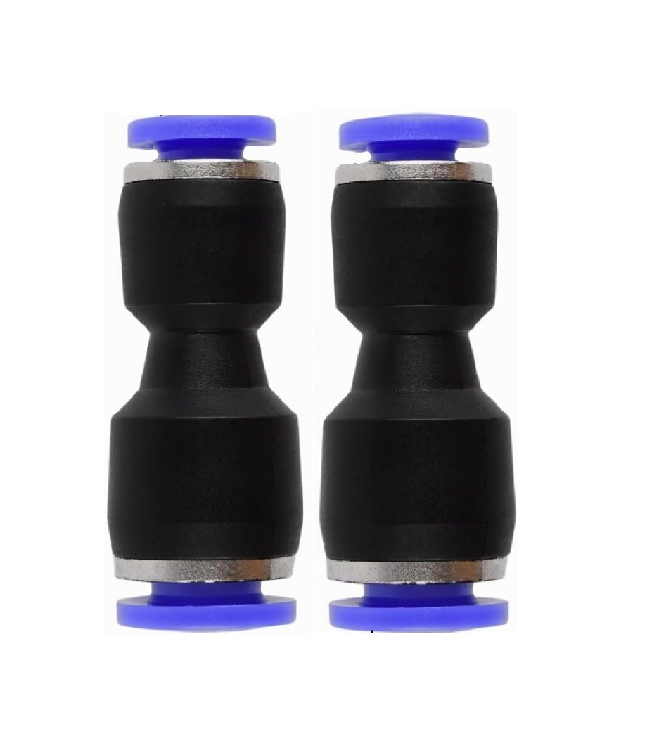 2 Conectores Rápido Recto PG 6 A 8mm 0