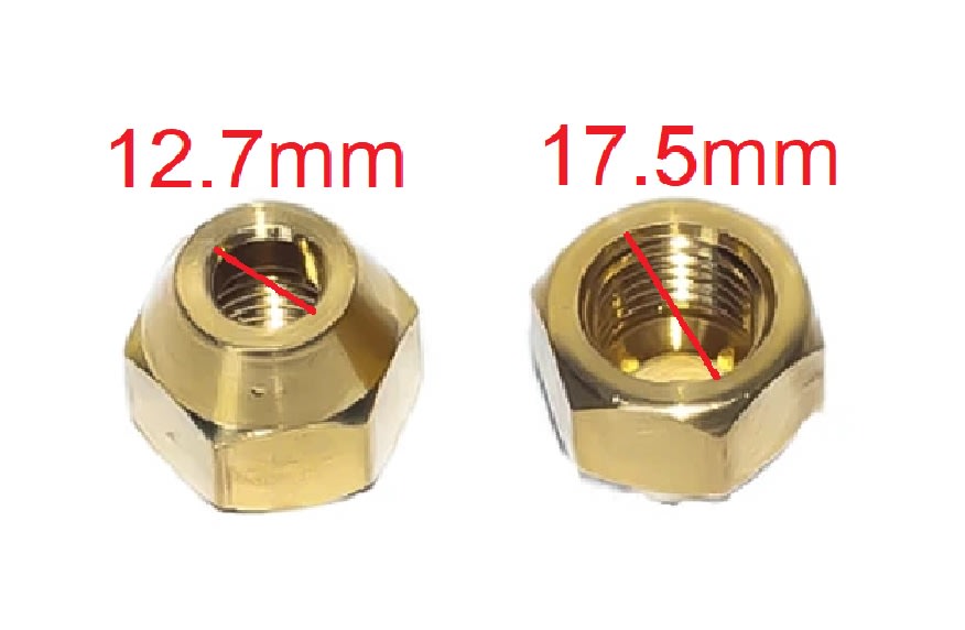Conector Reductor Macho Hembra Con Tuerca Embudo7
