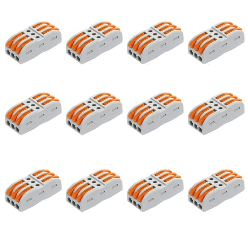 Conector de Cable SPL 3 Gris 12 Unid. 0