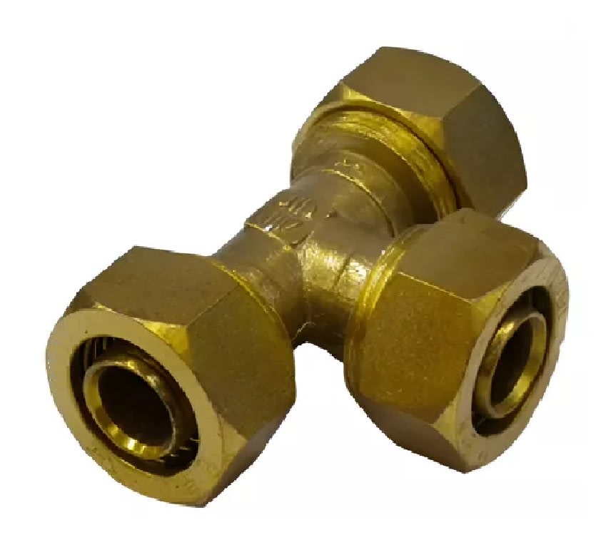 Conector T de Compresion Pex 16x16x16mm7