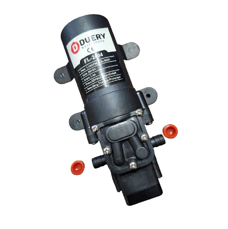 Bomba FL-2404 24vdc 4,3 L/m 35psi 1,8A 3S- 20H-E y S 3/8 agua achique 0