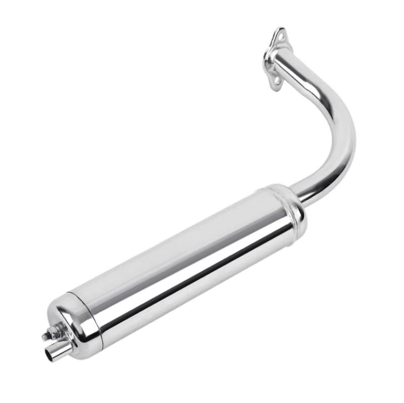 Tubo Escape Silenciador Motor Bici 4