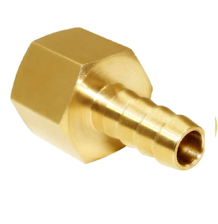 Conector Espiga de Bronce Hi 15mm 6