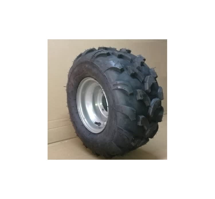 Neumático 08D 18/9.5-8 F33 cal c/llanta gris CHAOQI 6980 0