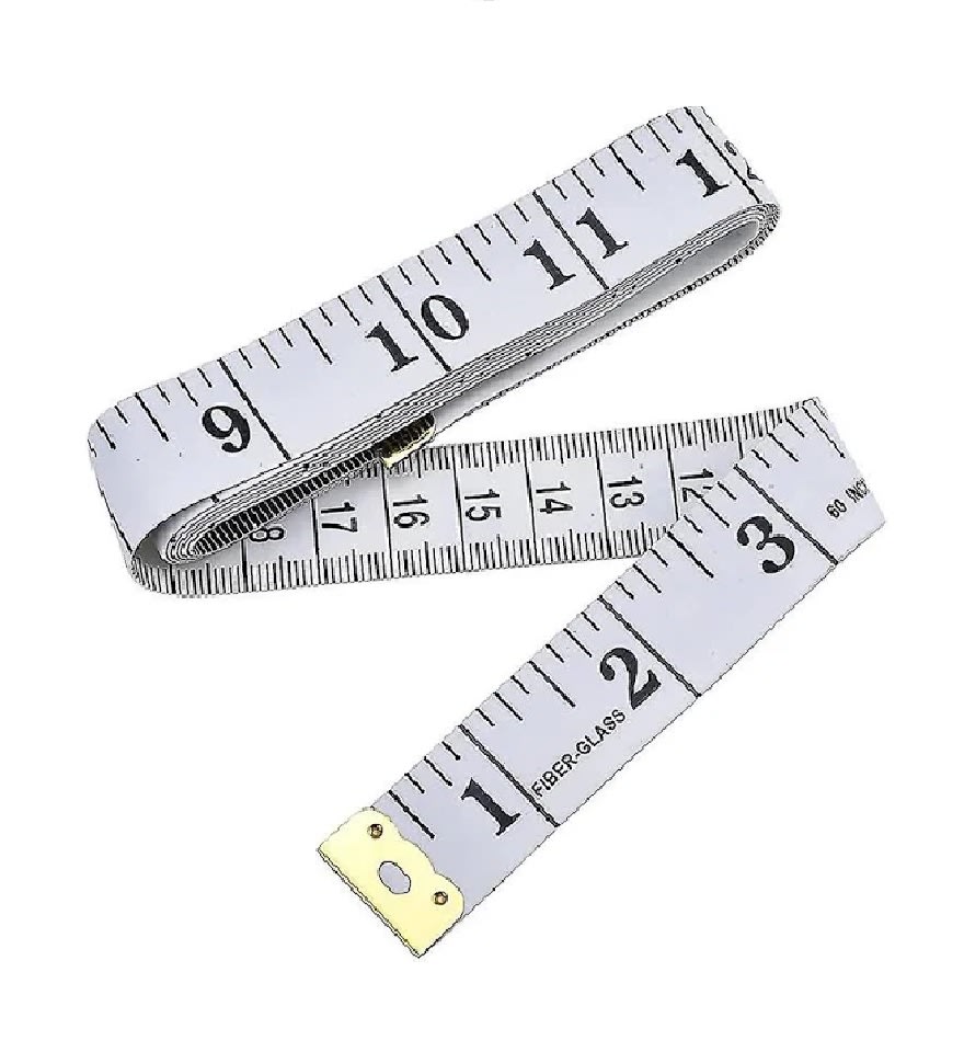 Huincha De Medir De Costura 150cm Cinta Metrica Blanco 4