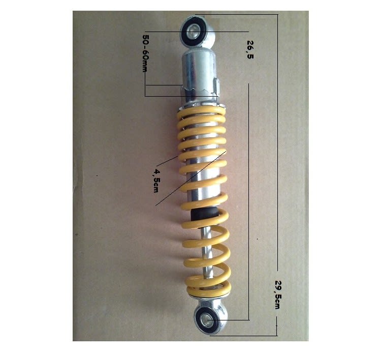 Amortiguador AP-C LT 29,5cm 4,5x26,5cm R5 050-060mm 1