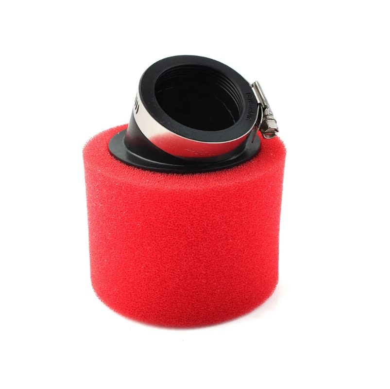 Filtro Aire DI-44-46mm Esponja 45° Boca Rojo 0