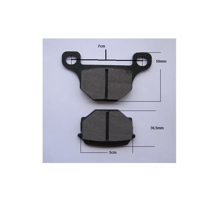 Pastillas freno moto GN125 0