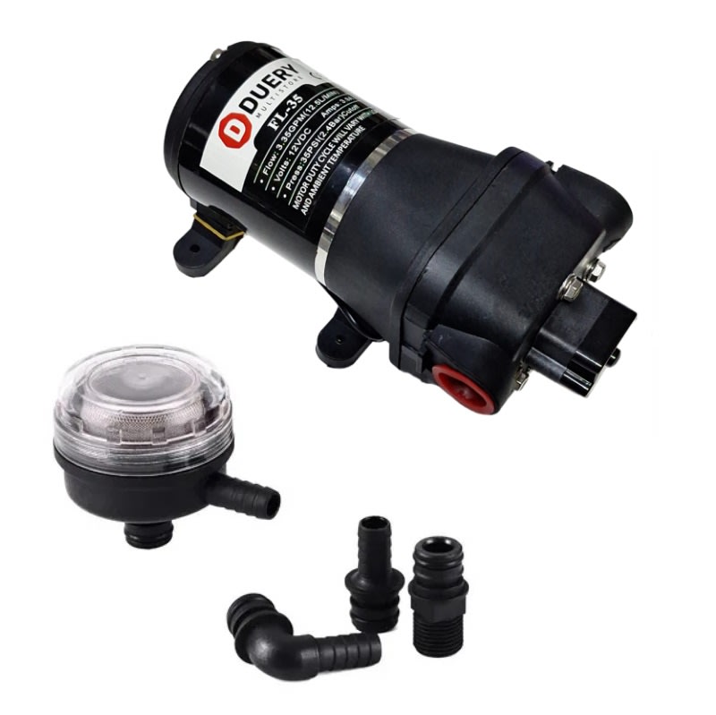 Bomba FL-35 12vdc 12,5L/m 35psi 3.9A 0