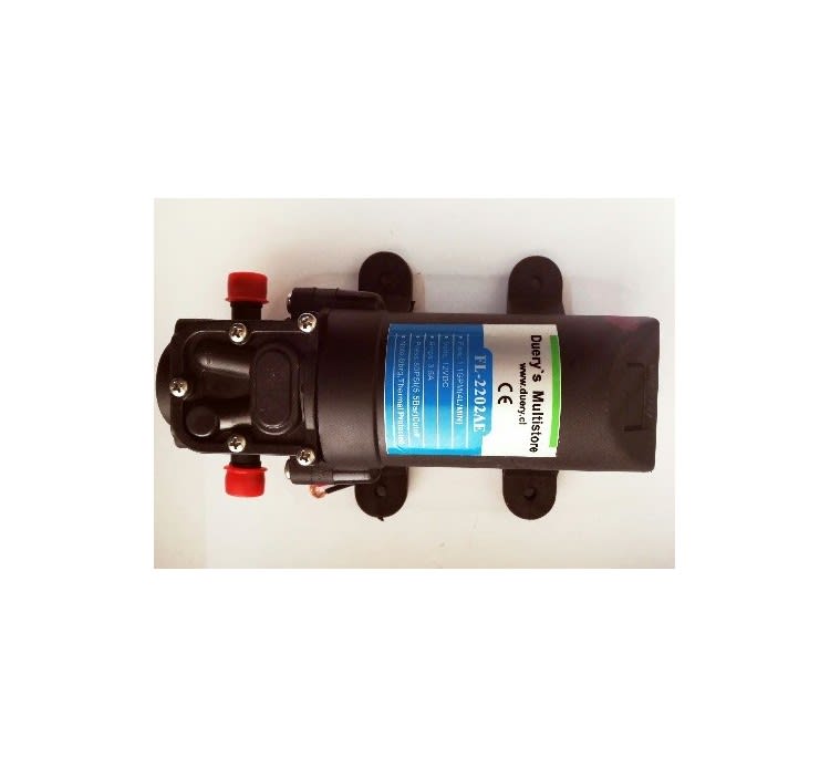 Bomba FL-2202AE 12vdc 04.0L/m 080psi 03.5A agua achique 0