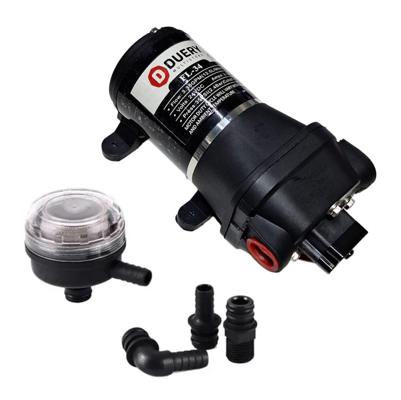 Bomba FL-34 24v 12.5L/min 35PSI 2.0A Agua Achique 0