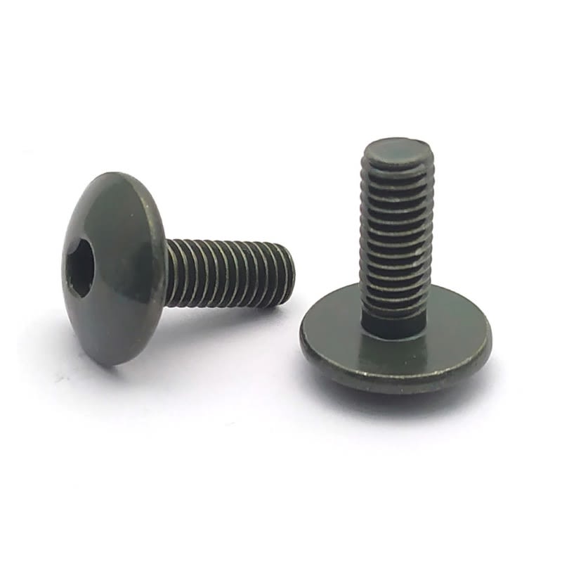 Perno Parker M6x16mm Cabeza Redonda Plana Grande 0