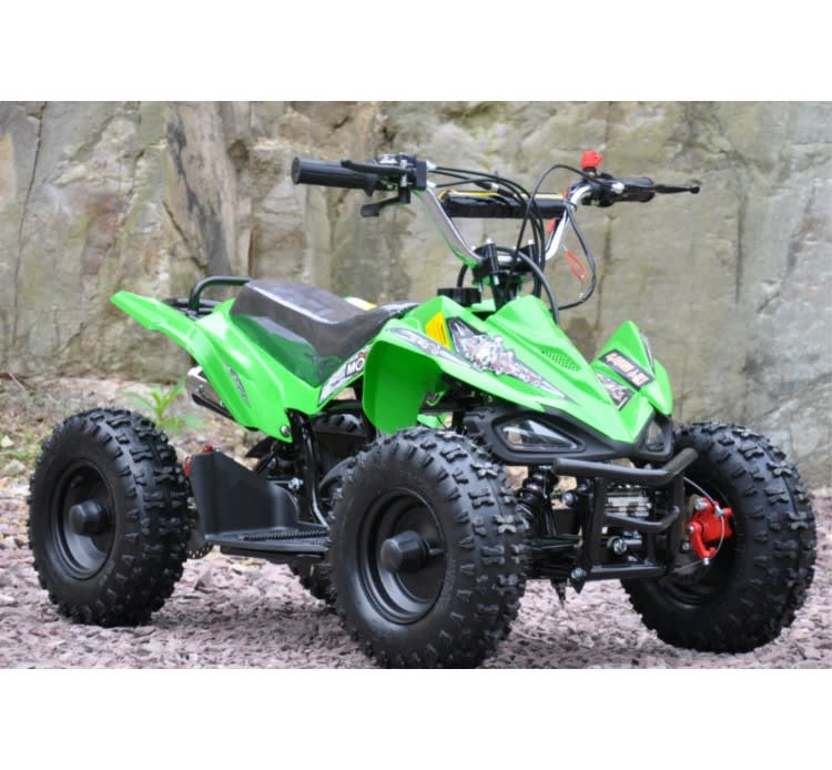 Mini Moto atv 49cc 2T aro 6 Cuadrimoto Verde1