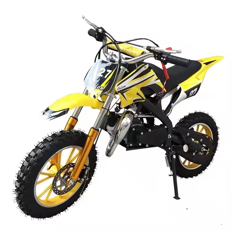 Mini Moto Cross 49cc 2T Amarillo 0