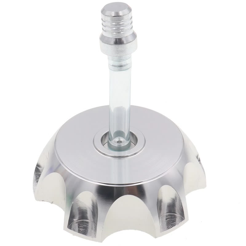 Tapa estanque Bencina Aluminio c/v DI-49,5mm Plata 2