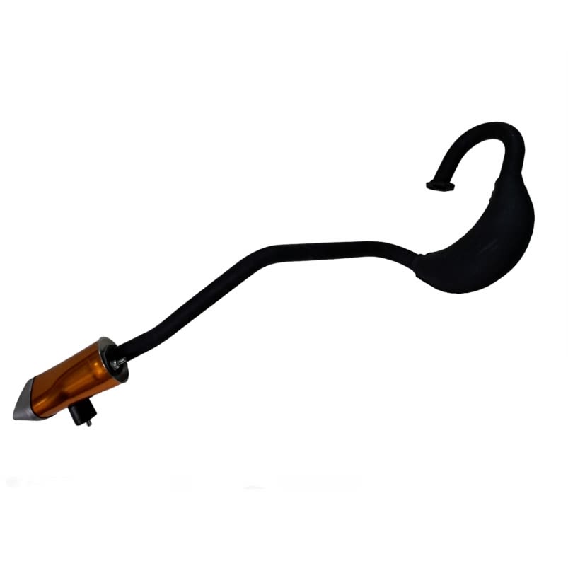Tubo Escape Mini Moto 49cc 2T Negro4