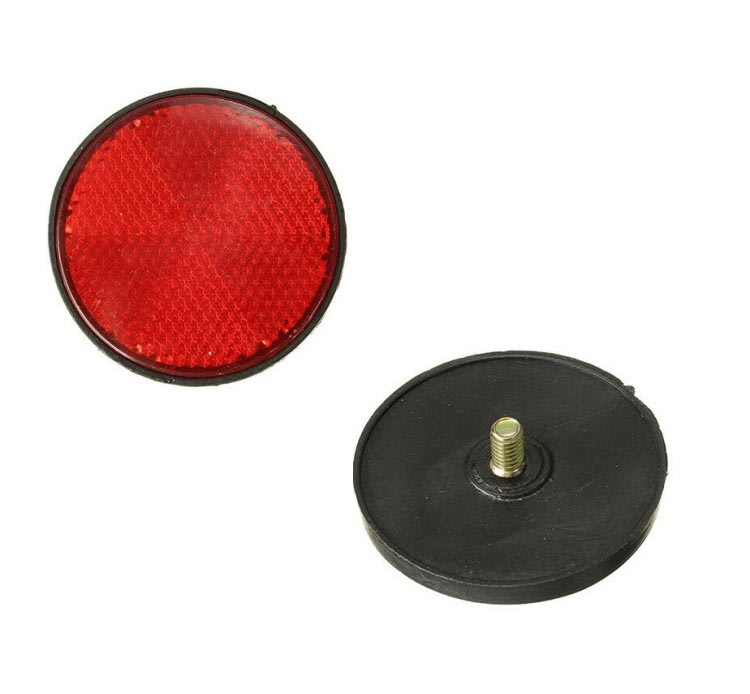 Reflectante Redondo 60mm Rojo 1