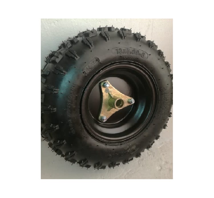 Neumático 06D 13x5.00-6 , c/Llanta 06D, Maza 3P 1