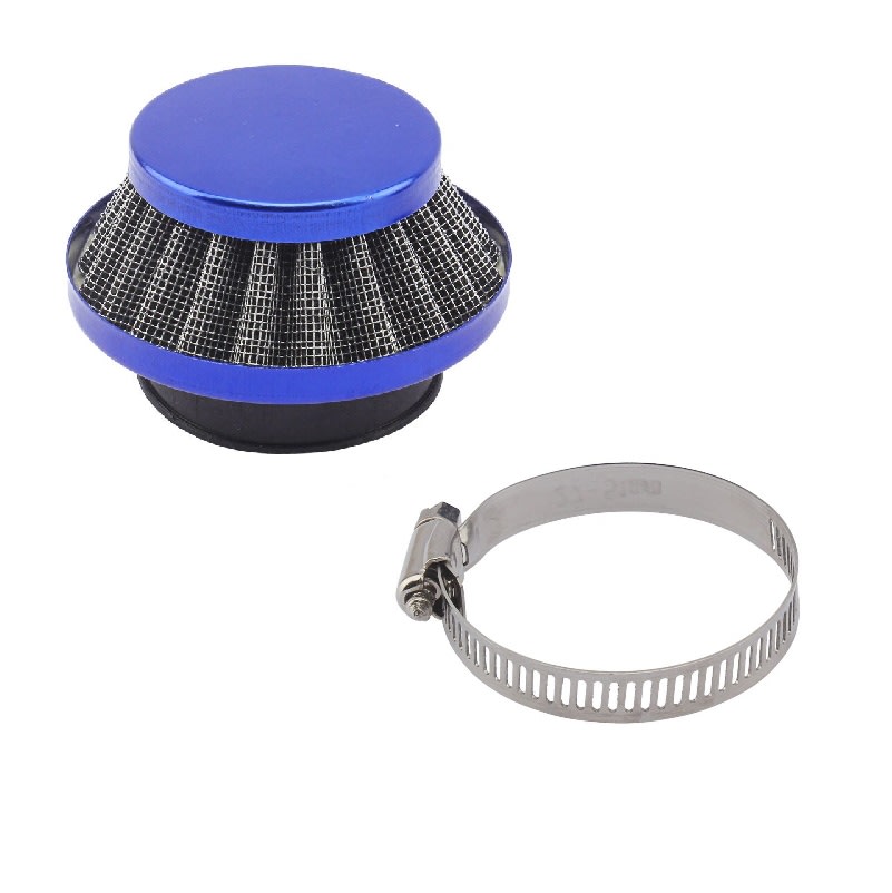 Filtro Aire DI-42mm Aluminio Azul 2