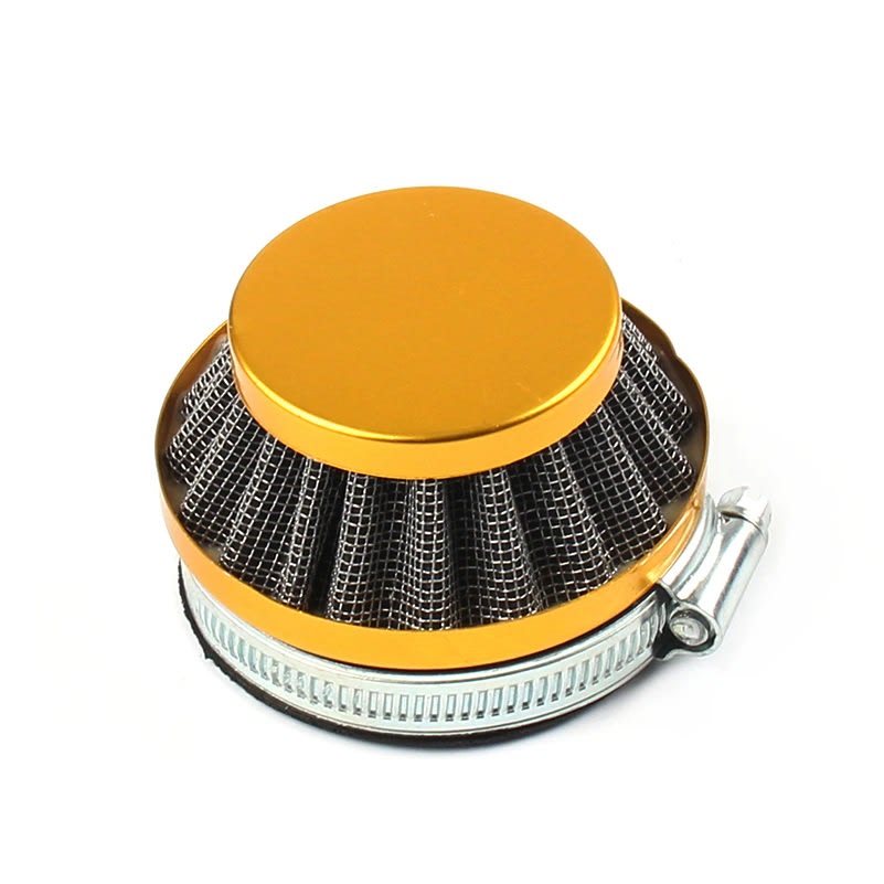 Filtro Aire DI-58mm Aluminio Dorado 4
