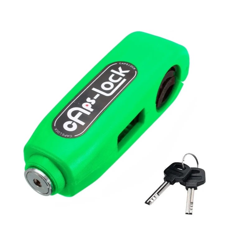 Candado Manilla Moto Verde 8