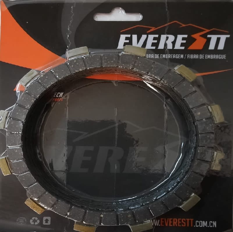 Set 5 Disco embrague Everestt GN-125 4