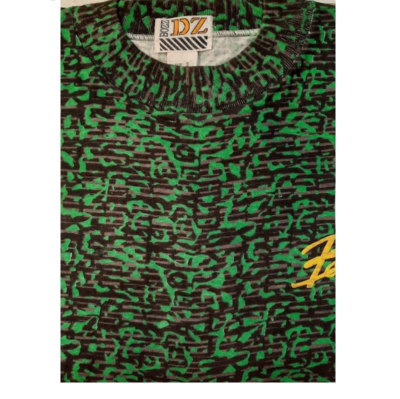 Polera Estampada M/C BZ-1 T-M Verde 2