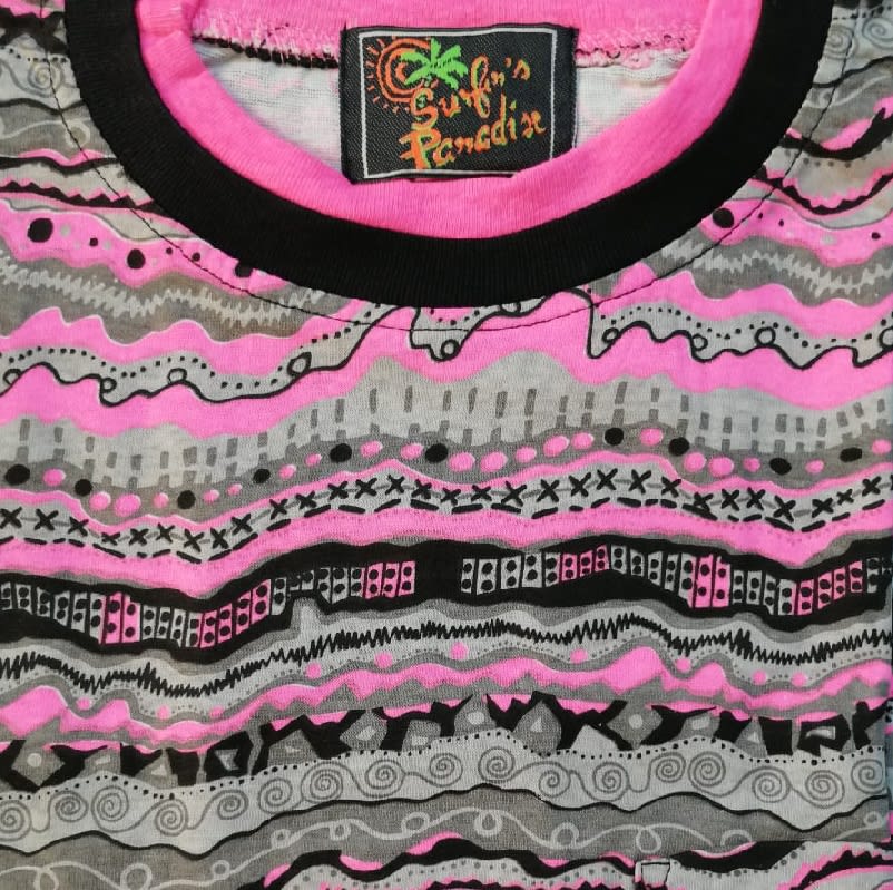 Polera Estampada M/C BZ-4 T-M Fucsia 0