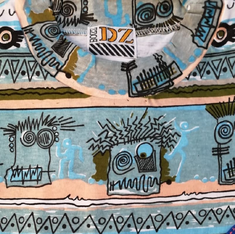 Polera Estampada M/C BZ-5 RO T-M Celeste 0