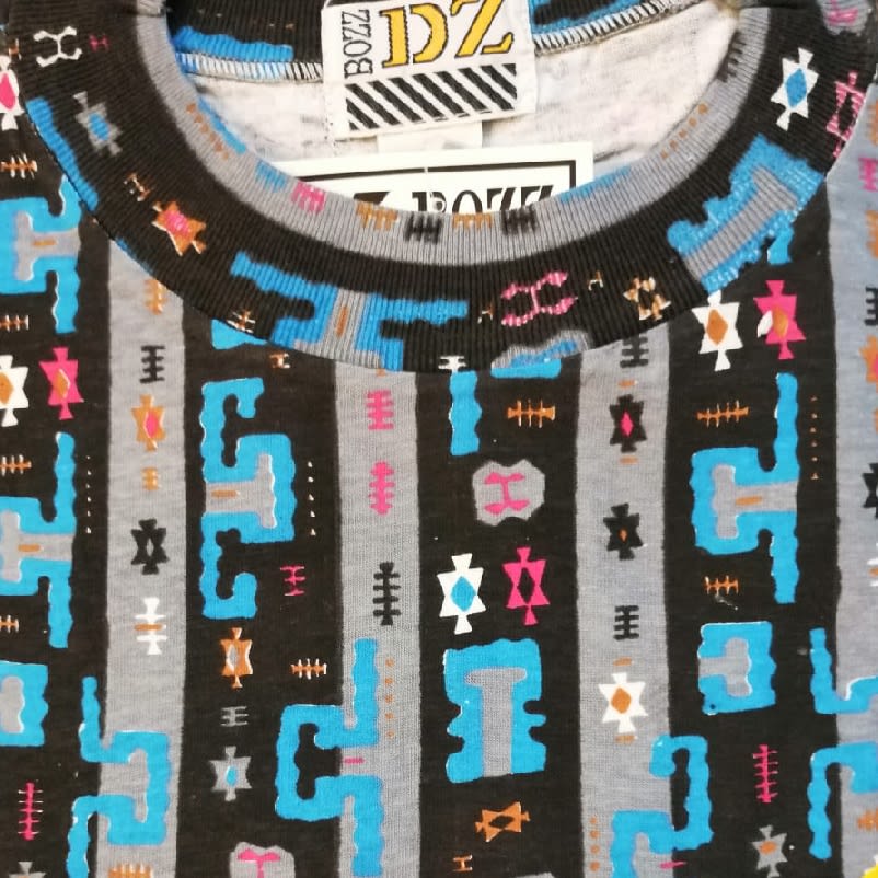 Polera Estampada M/C DZ-9 T-S Celeste 1