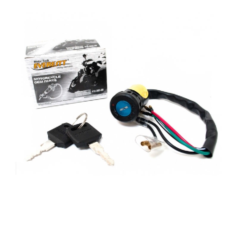 Chapa 1P contacto moto atv M4+1P 4