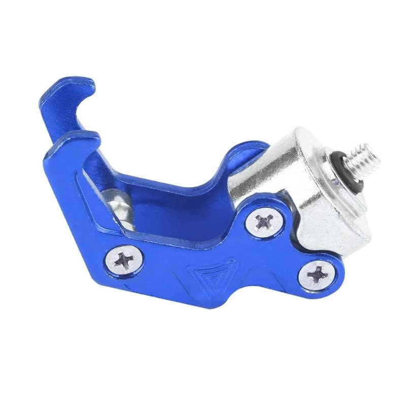 Soporte Gancho para Casco Moto Azul 4