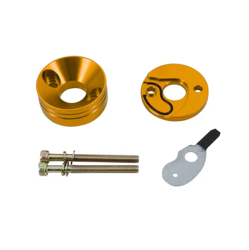 Adaptador De Filtro De Aire 44 Mm Para Scooter Deportivo Dorado 0