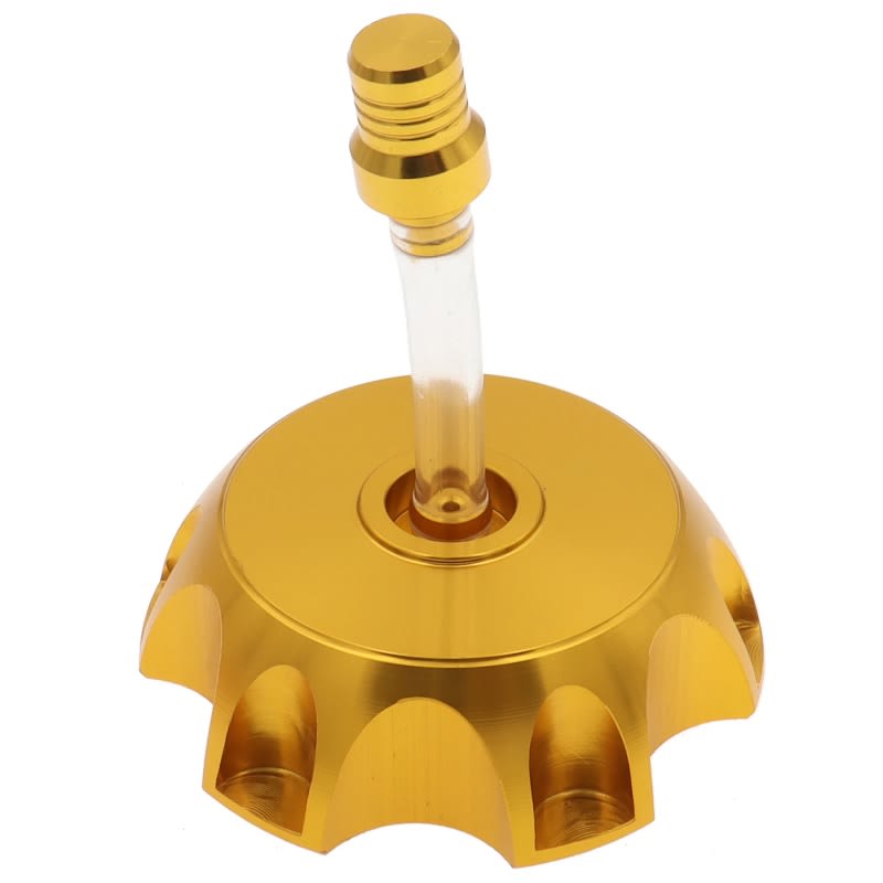 Tapa Estanque Bencina Aluminio c/v DI-49,5mm Dorado 4