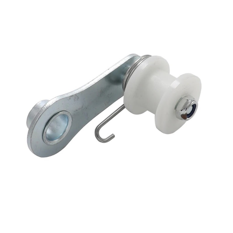 Tensor Cadena Moto Resorte Rodillo Blanco 8