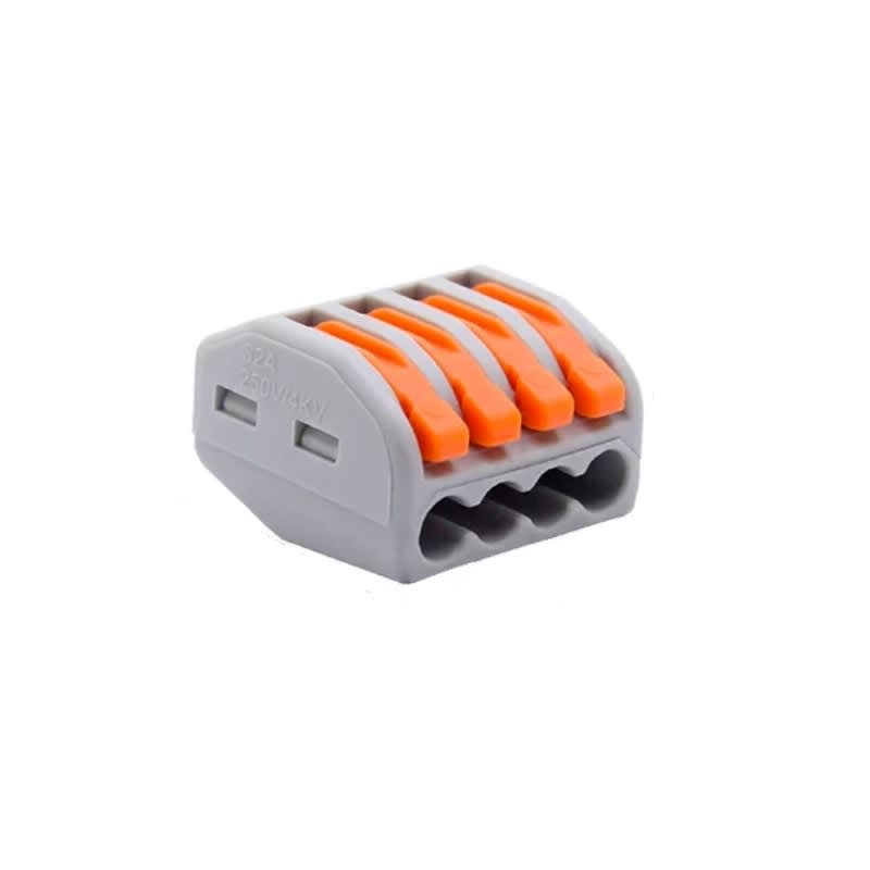 Conector de Cable 4 Pines PCT 214 Gris 0