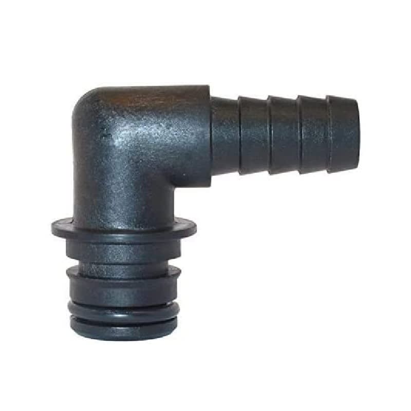 Conector Rápido 19mm a Manguera 1/2'' Codo 1 Oring 2