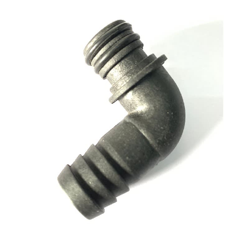 Conector Rápido 19mm a Manguera 3/4'' Codo 2 Oring 2