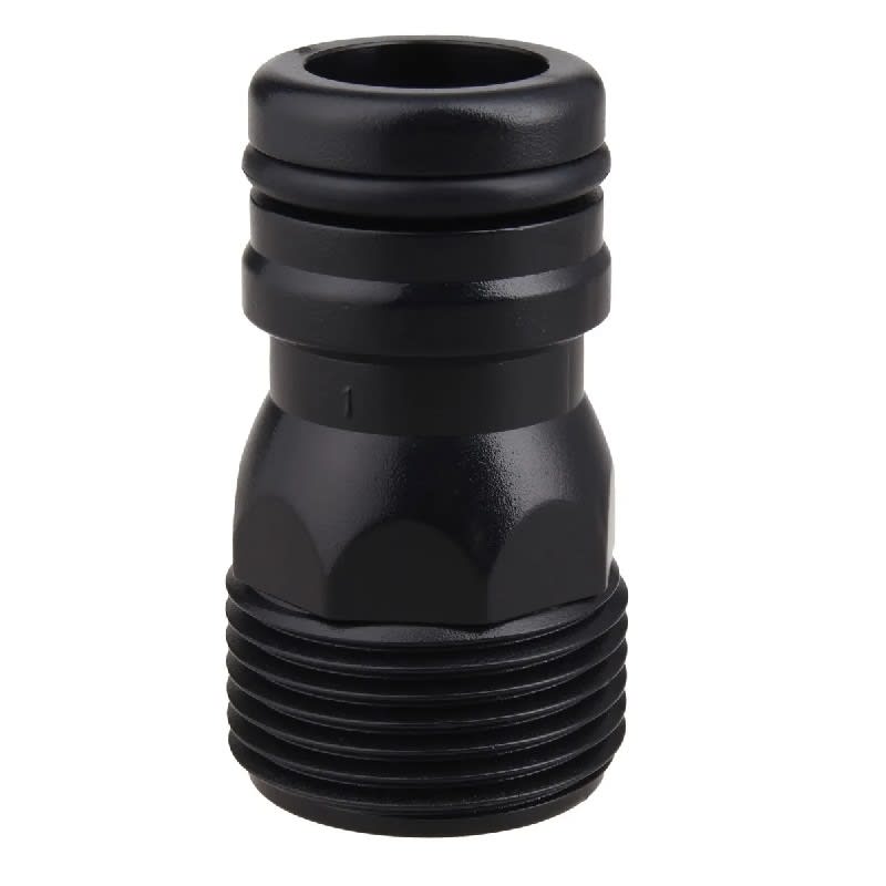 Conector Rápido 22mm a HE 3/4'' Recto 1 Oring 2